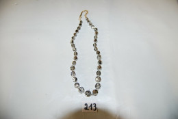 C213 Bijou - Collier De Perles à Facettes - Collares/Cadenas