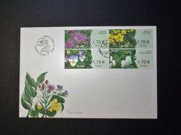 Aland - 2020  - FDC  - Wildflowers -  2020 - Obl/ Gestempeld - Aland