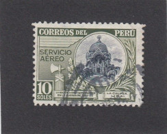 TIMBRE YVERT + T NO 61 OBLITERE. - Peru