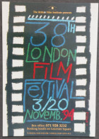 Carte Postale - 38th London Film Festival (cinéma - Affiche) 1994 - Affiches Sur Carte