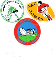 Autocollants SPORT RUGBY - Adesivi