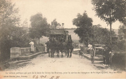 Sincey Les Rouvray * 1903 * La Voiture Publique Part Gare Service Voyageurs St Léger Quarré Dun Les Places * Diligence - Other & Unclassified