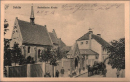 ! Alte Ansichtskarte Aus Soldin, Katholische Kirche - Poland