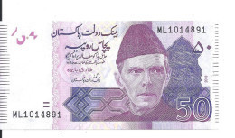 PAKISTAN 50 RUPEES 2018 UNC P 47 - Pakistan