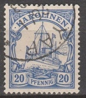 Karolinen     .    Michel   .    10    .     O      .     Gestempelt - Isole Caroline