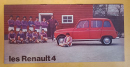 BROCHURE RENAULT 4   BON ETAT    ANNEES 70 - Automobili