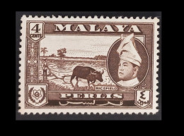 (TI)(MLYPRS57-5) MALAYA MALAYSIA MALAISIE PERLIS 1957 Sultan ** MNH Neufs 4cents - Perlis