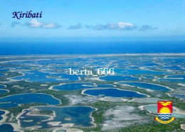 Kiribati Blue Lagoon Aerial View New Postcard - Kiribati