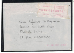 1 Lettre BEINHEIM 18/03/91 ( Lot 428 ) - Briefe U. Dokumente