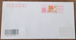 China Posted Cover "Kapok" (Guangzhou Tianhe East) Color Postage Machine Stamp First Day Actual Shipping Seal - Covers