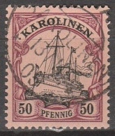 Karolinen     .    Michel   .    14    .     O      .     Gestempelt - Isole Caroline