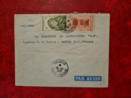 LETTRE KANKAN GUINEE FRANCAISE 1952 - Storia Postale
