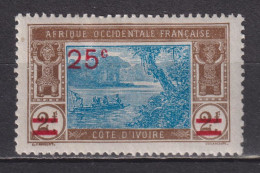 Timbre Neuf*  De Côte D'Ivoire De 1924 YT73 MI 75 MH - Gebruikt