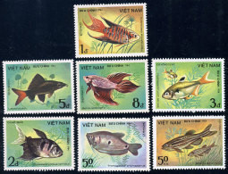 Vietnam Viet Nam MNH Perf Stamps 1984 : Ornamental Fishes / Fish (Ms443) - Vietnam