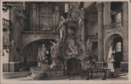 62796 - Bad Staffelstein, Vierzehnheiligen - Basilika, Gnadenaltar Und Orgel - Ca. 1950 - Staffelstein