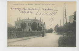 CHALINDREY - Avenue De La Gare, à Gauche Le Buffet - Chalindrey