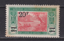 Timbre Neuf*  De Côte D'Ivoire De 1927 YT 80 MI 82 MH - Gebraucht