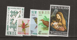 1966 MNH New Zealand Year Collection Postfris** - Années Complètes