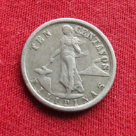 Philippines 10 Centavos 1921 Filipinas Pilipinas Fillippijnen Filippine W ºº - Philippinen