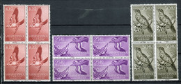 Sahara 1958. Edifil 153-155 X 4 ** MNH. - Spaanse Sahara