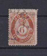 NORVEGE 1871 TIMBRE N°20 OBLITERE - Used Stamps