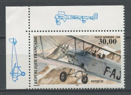 FRANCE 1998 PA N° 62a ** Neuf MNH Superbe  C 18 € Avion Plane Biplan Potez 25 Transports - 1960-.... Nuovi