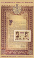 Romania 2022 - The Kings Of Great Romania - The 100th Anniversary Of The Coronation, MNH(**) - Ungebraucht