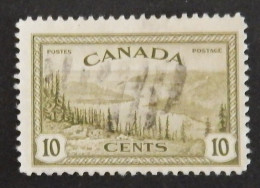 CANADA YT 220 OBLITÉRÉ  "LAC DU GRAND OURS" ANNÉE 1946 - Usados