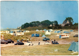 CPSM DE PENVÉNAN  (CÔTES D'ARMOR)  PORT-BLANC  -  LE CAMPING DES DUNES - Penvénan