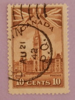 CANADA YT 213 OBLITÉRÉ "LE PARLEMENT" ANNÉES 1943/1948 - Used Stamps