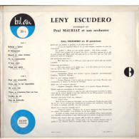 LENY ESCUDERO -  FR LP  - BALLADE A SYLVIE - Otros - Canción Francesa