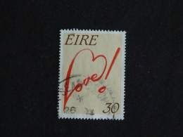 IRLANDE IRELAND EIRE YT 704 OBLITERE - MESSAGE AMOUR LOVE COEUR - Oblitérés