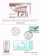 54601. Tarjeta  SABADELL (Barcelona) 1983. Amarre Dirigible En Sabadell. ZEPPELIN. EUROPA N2A - Cartas & Documentos