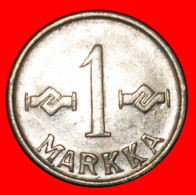 * CROSS (1952-1962): FINLAND  1 MARK 1957 MINT LUSTRE! · LOW START · NO RESERVE! - Finland