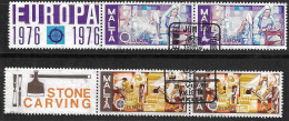 MALTA - 1976 - EUROPA -SERIE 2 VALORI CON APPENDICE - USATA (YVERT 527\8 - MICHEL 532\3) - Malte