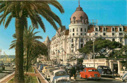 Automobiles - Nice - Hôtel Negresco Et Promenade Des Anglais - CPSM Format CPA - Voir Scans Recto-Verso - PKW