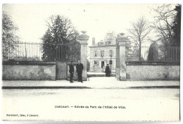 LIANCOURT - Entrée Du Parc De L'Hôtel De Ville - Liancourt