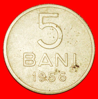 * COMMUNIST STAR (1953-1958): ROMANIA  5 BANS 1956! · LOW START · NO RESERVE! - Roumanie