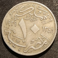 EGYPTE - EGYPT - 10 MILLIEMES 1929 ( 1348 ) - KM 347 - ( Fuad I ) - Egypte