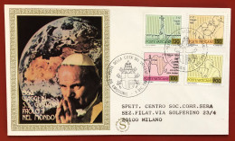Vaticano - FDC - 1981 - Viaggi Di Giovanni Paolo II Nel 1980 (fdcv04) - FDC