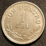 ROUMANIE - ROMANIA - 1 LEU 1924 - Ferdinand I - KM 46 - Romania