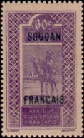 SOUDAN -  Targui Nomade Sur Dromadaire (Camelus Dromedarius) Surimprimé - Unused Stamps