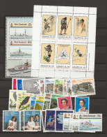 1985 MNH New Zealand Year Collection Postfris** - Années Complètes