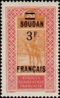 SOUDAN -  Targui Nomade Sur Dromadaire (Camelus Dromedarius) Surimprimé - Unused Stamps