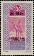 SOUDAN -  Targui Nomade Sur Dromadaire (Camelus Dromedarius) Surimprimé - Ungebraucht