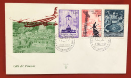 Airmail - Vatican - FDC - 1967 (fdcv08) - Posta Aerea