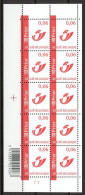 BE   3351   XX    ----    Cornet Postal Nouveau Logo Prior  -  N° De Planche 7 - 2001-2010