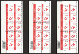 BE   3351   XX    ----    Cornet Postal Nouveau Logo Prior  -  N° De Planche 7, 9 Et 10 - 2001-2010