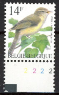 BE   2623    XX    ----    Oiseau Buzin :  Pouillot Fitis  --  N° De Planche 2 - 1991-2000