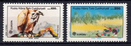 Europaunion 1986 Türkisch-Zypern 179-180, 2 Werte, Satz ** / MNH Aus Block 5 - Autres & Non Classés
